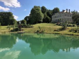 B&B Château de Preuil，位于Vallenay的带停车场的酒店