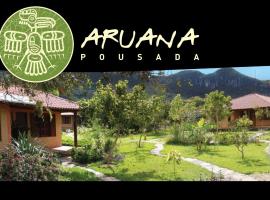 Pousada Aruana，位于卡瓦坎特的带停车场的酒店