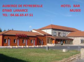 Auberge De Peyrebeille，位于拉纳斯的酒店