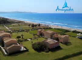 Ammoudia Maisonettes，位于阿查拉维的海滩酒店