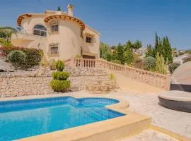 Villa in Moraira with Pool and Mountain Views