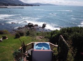 Mermaid's Muse Bed and Breakfast，位于布鲁金斯的带按摩浴缸的酒店