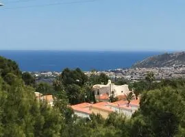 Chalet con vista al mar