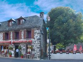 Hotel De La Poste，位于Saint-Martin-sous-Vigouroux的酒店