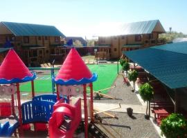 Hotel Alazis Alakol，位于Qabanbay的酒店