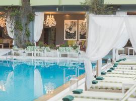 游泳池艺术酒店，菲莲酒店及度假村，位于斯基亚索斯镇的豪华酒店