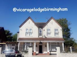 Vicarage Lodge Birmingham，位于伯明翰的酒店