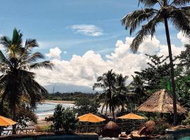 普里达桔马海滩生态度假酒店，位于普卢坎的度假村