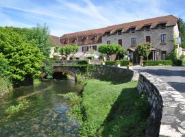 Logis Hotels - Auberge de l'Île - Hôtel 3 étoiles et Restaurant，位于Creysse的酒店