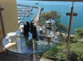 Panoramic sea views, sleeps 4, Torquay