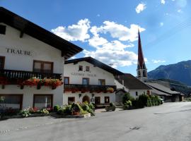 Gasthof Pension Traube，位于Karres的酒店