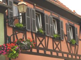 Au Coeur d'Alsace Chambres d'hôtes，位于坎特赞的住宿加早餐旅馆