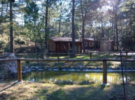 Cabaña en pleno parque natural del río mundo，位于里奥帕尔的酒店