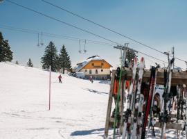 Hotel House Rozka, Ski-in Ski-out Krvavec，位于戈雷尼斯卡地区采尔克列的酒店