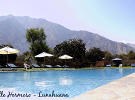 Hotel Vallehermoso Lunahuana，位于卢那欢纳的酒店