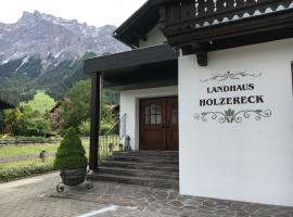 Landhaus Holzereck，位于埃尔瓦尔德的公寓