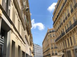 10 rue Chevalier Roze，位于马赛中心证券交易所购物中心附近的酒店