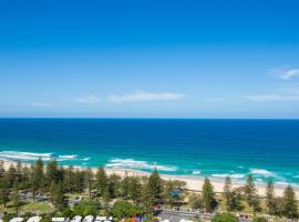 奥斯卡主海滩度假酒店，位于黄金海岸黄金海岸澳大利亚电信商务中心附近的酒店