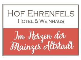 Hof Ehrenfels，位于美因茨美因茨国家剧院附近的酒店