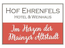 Hof Ehrenfels，位于美因茨美因茨城堡附近的酒店