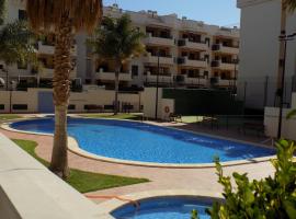 Apartamento impecable en playa de Almenara，位于阿尔梅纳拉的海滩短租房