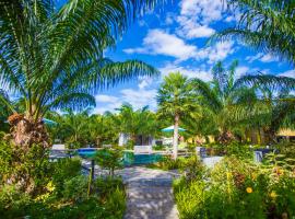 Palm Pran Resort，位于盼武里的家庭/亲子酒店