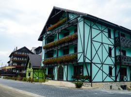 Vila Alsace Podu' cu Lanturi，位于巴克乌的旅馆