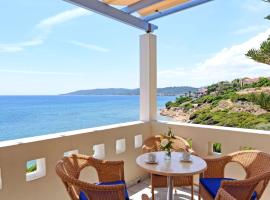 Sea Breeze Apartments Chios，位于Monolia的海滩短租房