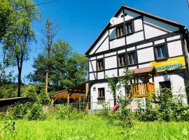 Pension Pod Kaštany Srbská Kamenice，位于Srbská Kamenice的住宿加早餐旅馆