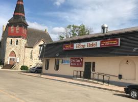 The Home Hotel，位于Boissevain的酒店