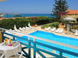 佩特拉海滩酒店，位于赫索尼索斯的精品酒店