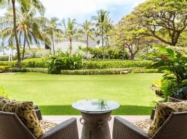 Popular Ground Floor with Extra Grassy Area - Beach Tower at Ko Olina Beach Villas Resort，位于卡波雷的度假屋