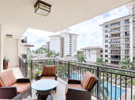 Spacious Fourth Floor Villa with Pool View - Ocean Tower at Ko Olina Beach Villas Resort，位于卡波雷的酒店
