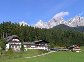 Hotel Tischlbergerhof，位于拉姆绍达赫斯坦的宠物友好酒店