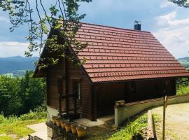 Romantic Cottage House，位于Žužemberk的山林小屋