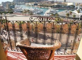 Barceloneta Port Ramblas，位于巴塞罗那巴塞罗那水族馆附近的酒店