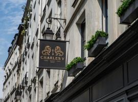 查理五号公寓，位于巴黎玛莱区的酒店