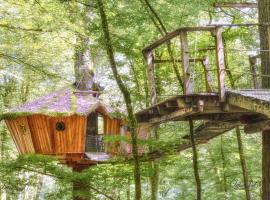 L'Arbre à Cabane，位于Guyonvelle的酒店