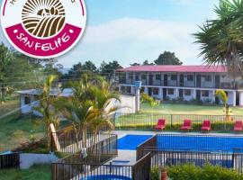Hotel Hacienda San Felipe，位于Aratoca的酒店