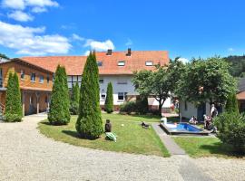 Holiday home on a farm in Bad Wildungen，位于巴特维尔东根的酒店