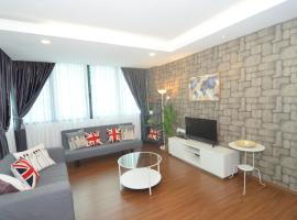 Kuching City Luxury Vivacity Suite A1，位于古晋的Spa酒店