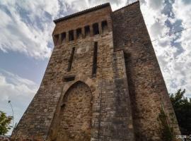 Torre Caetani- Night in a medieval tower，位于托迪的酒店