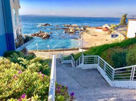 VistaMar Club de Yates, Concón, Viña del Mar，位于康康的酒店