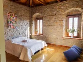 Cottage House in Traditional Greek Village