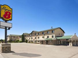 超级8爱达荷瀑布酒店，位于爱达荷瀑布区域机场 - IDA附近的酒店