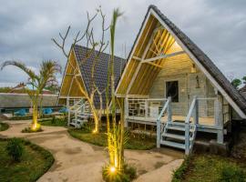 D'Yuki Huts Lembongan，位于蓝梦岛的木屋