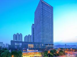 长沙富力万达文华酒店，位于长沙湖南省人民体育中心附近的酒店