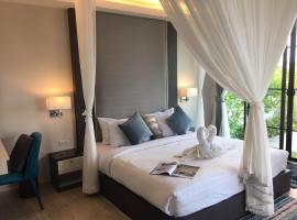 La Playa Beach Front Pool Villa Cha-am,Huahin，位于七岩的酒店