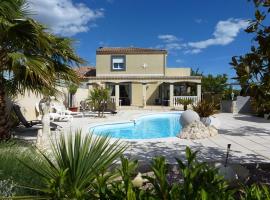 Villa Manet Portiragnes，位于波尔蒂拉盖的海滩酒店