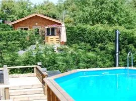The Cabin with heated outdoor pool